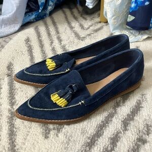 Sperry Topsider Suede Flats with Tassels